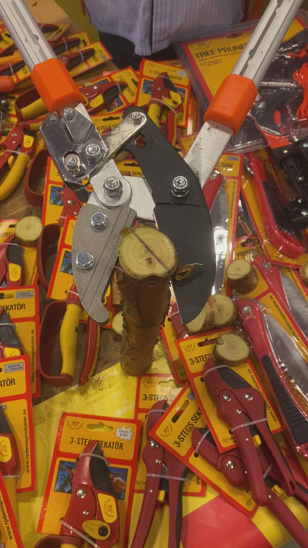 5-stegsgrensax  teleskoparmar